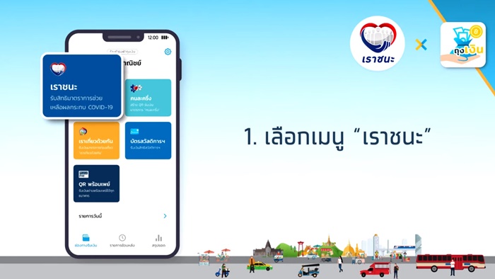 ขั้นตอน ใช้เราชนะผ่านบัตร ปชช.     ขั้นตอน ใช้เราชนะผ่านบัตร ปชช.