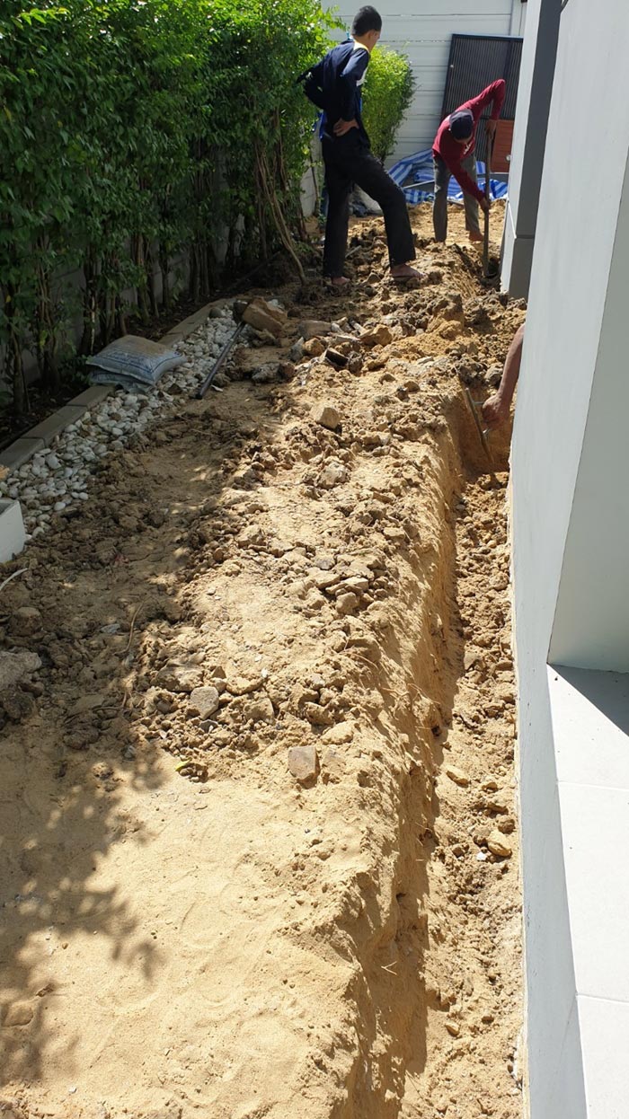 จัดสวนรอบบ้าน จัดสวนรอบบ้าน