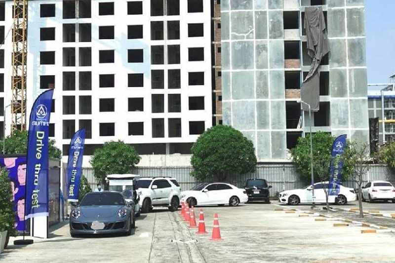 หมอเผย คนตรวจโควิด 19 Drive Thru หมอเผย คนตรวจโควิด 19 Drive Thru