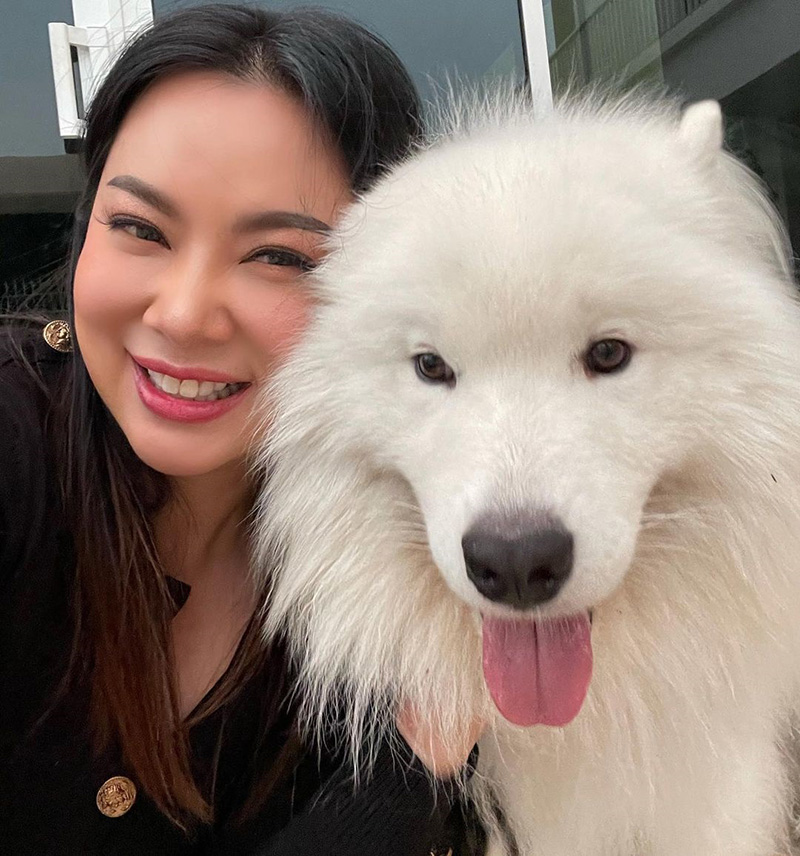 บุ๋ม ปนัดดา รีวิวสุดฮา วีรกรรมน้องหมาซามอยด์ บุ๋ม ปนัดดา รีวิวสุดฮา วีรกรรมน้องหมาซามอยด์
