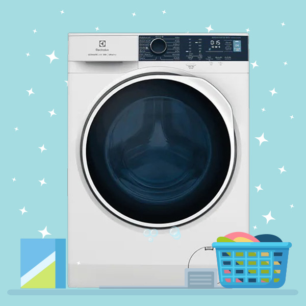 เครื่องซักผ้าฝาหน้าเครื่องซักผ้าฝาหน้า Electrolux UltimateCare 500 รุ่น EWF8024P5WB เครื่องซักผ้าฝาหน้าเครื่องซักผ้าฝาหน้า Electrolux UltimateCare 500 รุ่น EWF8024P5WB