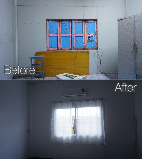 รีโนเวทห้องนอนไม้ รีโนเวทห้องนอนไม้