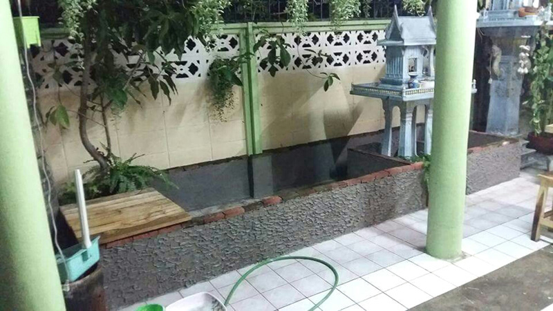 ทำบ่อปลาด้วยตัวเอง ทำบ่อปลาด้วยตัวเอง