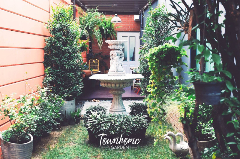 จัดสวนข้างบ้านทาวน์โฮม จัดสวนข้างบ้านทาวน์โฮม