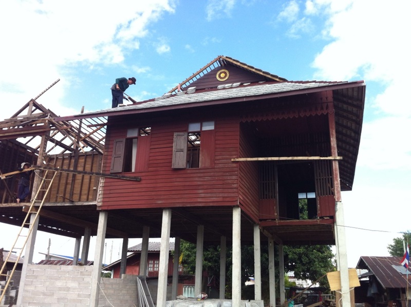 แบบบ้านครึ่งปูนครึ่งไม้ แบบบ้านครึ่งปูนครึ่งไม้