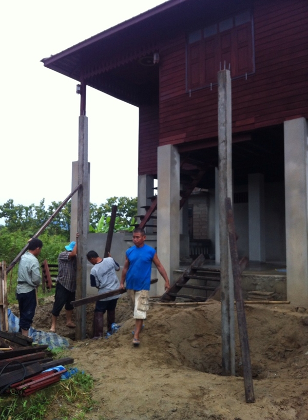 แบบบ้านครึ่งปูนครึ่งไม้ แบบบ้านครึ่งปูนครึ่งไม้