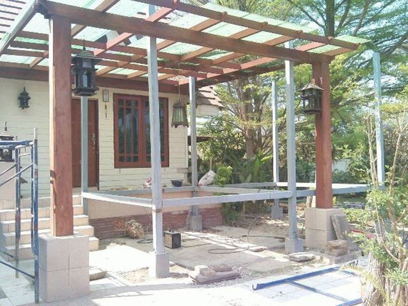 บ้านโครงสร้างเหล็ก บ้านโครงสร้างเหล็ก