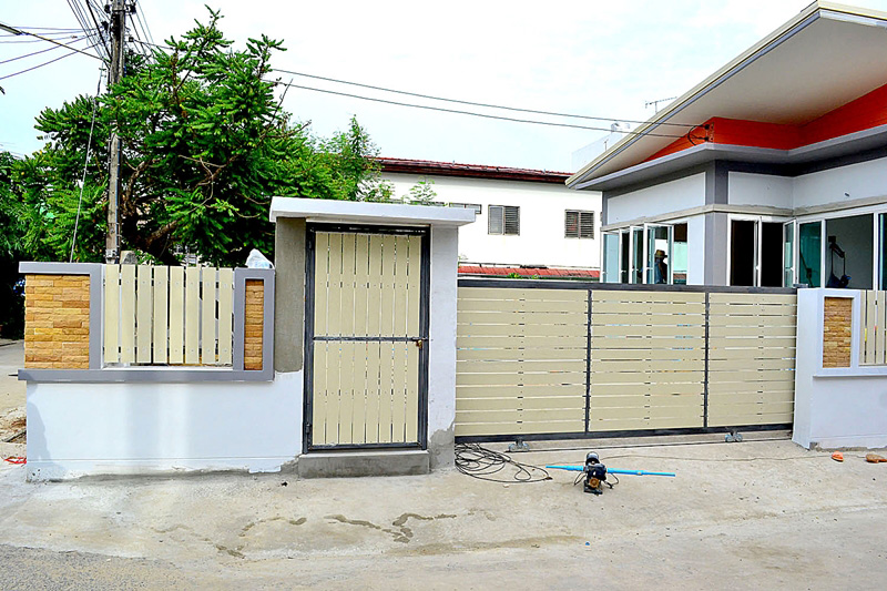 สร้างบ้านชั้นเดียวสไตล์โมเดิร์น สร้างบ้านชั้นเดียวสไตล์โมเดิร์น