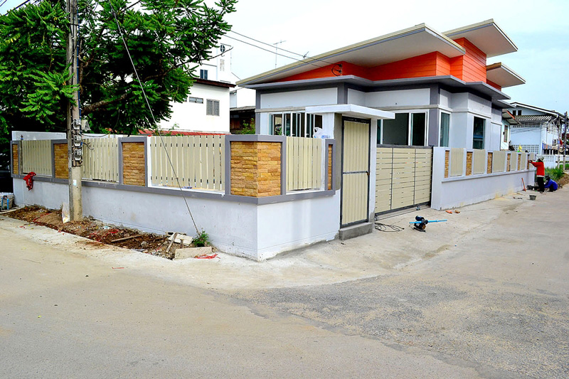 สร้างบ้านชั้นเดียวสไตล์โมเดิร์น สร้างบ้านชั้นเดียวสไตล์โมเดิร์น