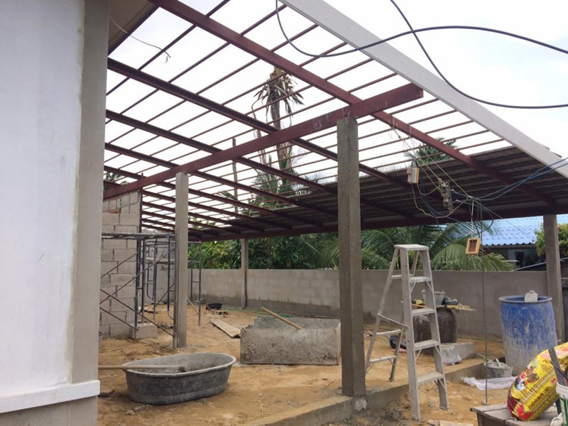 บ้านชั้นเดียวยกพื้นสูง 1 ห้องนอน บ้านชั้นเดียวยกพื้นสูง 1 ห้องนอน