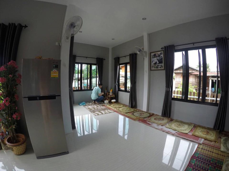 บ้านชั้นเดียวยกพื้นสูง 1 ห้องนอน บ้านชั้นเดียวยกพื้นสูง 1 ห้องนอน