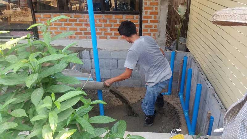 บ้านปูนขัดมัน บ้านปูนขัดมัน