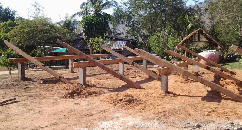 บ้านชั้นเดียวครึ่งปูนครึ่งไม้ บ้านชั้นเดียวครึ่งปูนครึ่งไม้