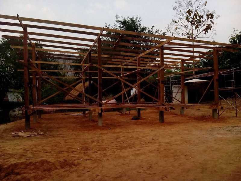 บ้านชั้นเดียวครึ่งปูนครึ่งไม้ บ้านชั้นเดียวครึ่งปูนครึ่งไม้