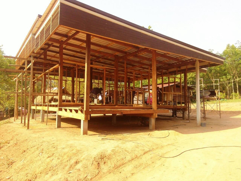 บ้านชั้นเดียวครึ่งปูนครึ่งไม้ บ้านชั้นเดียวครึ่งปูนครึ่งไม้