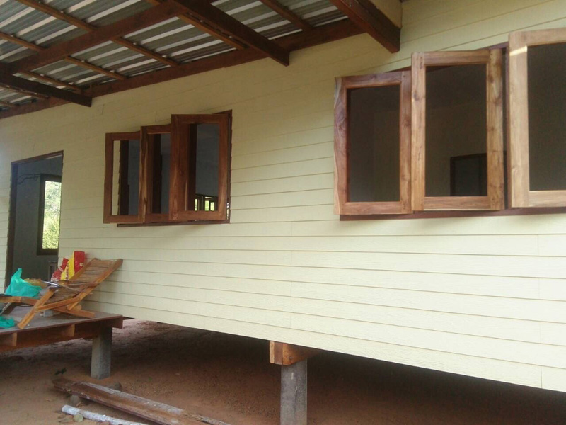 บ้านชั้นเดียวครึ่งปูนครึ่งไม้ บ้านชั้นเดียวครึ่งปูนครึ่งไม้