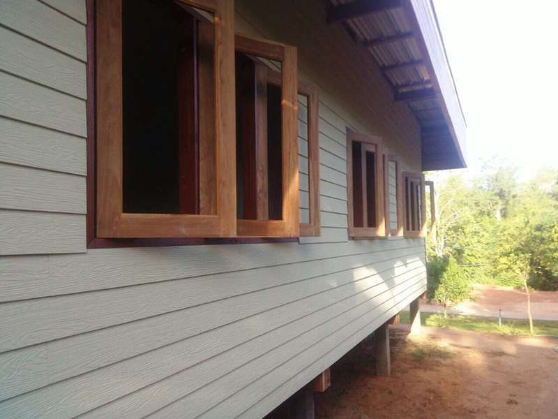 บ้านชั้นเดียวครึ่งปูนครึ่งไม้ บ้านชั้นเดียวครึ่งปูนครึ่งไม้