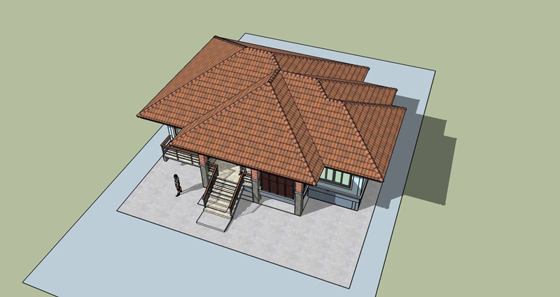 แบบบ้านชั้นเดียว 3 ห้องนอน 2 ห้องน้ำ แบบบ้านชั้นเดียว 3 ห้องนอน 2 ห้องน้ำ