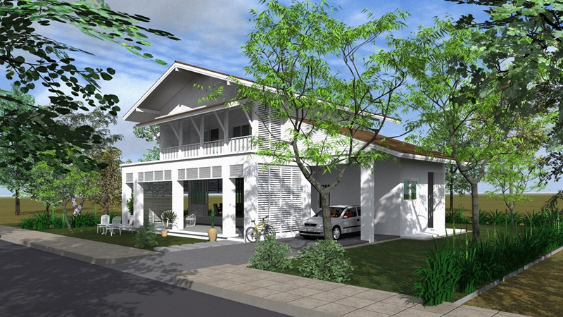 แบบบ้านประหยัดพลังงาน แบบบ้านประหยัดพลังงาน