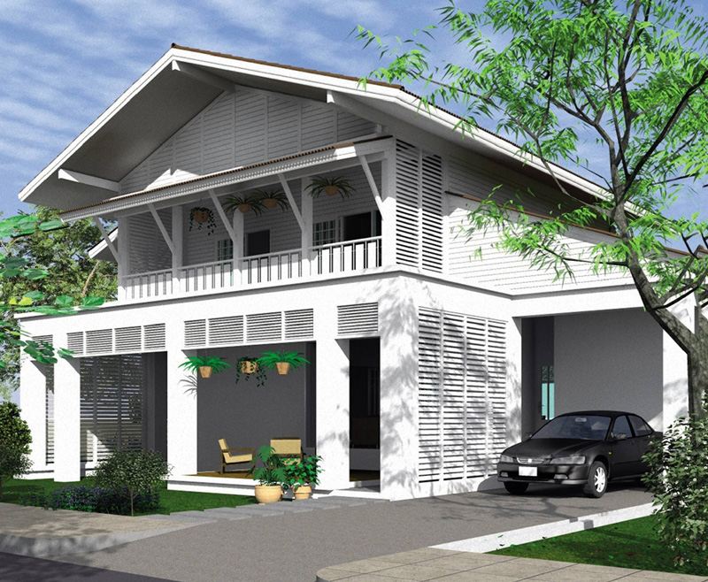 แบบบ้านประหยัดพลังงาน แบบบ้านประหยัดพลังงาน