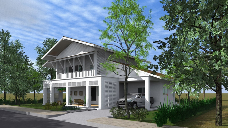 แบบบ้านประหยัดพลังงาน แบบบ้านประหยัดพลังงาน