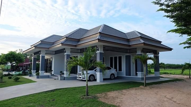 บ้านชั้นเดียว 3 ห้องนอน บ้านชั้นเดียว 3 ห้องนอน