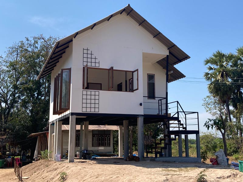 บ้านในสวนชั้นเดียว บ้านในสวนชั้นเดียว