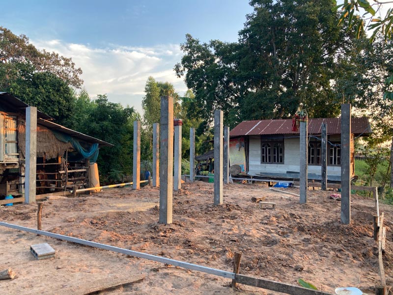 บ้านในสวนชั้นเดียว บ้านในสวนชั้นเดียว