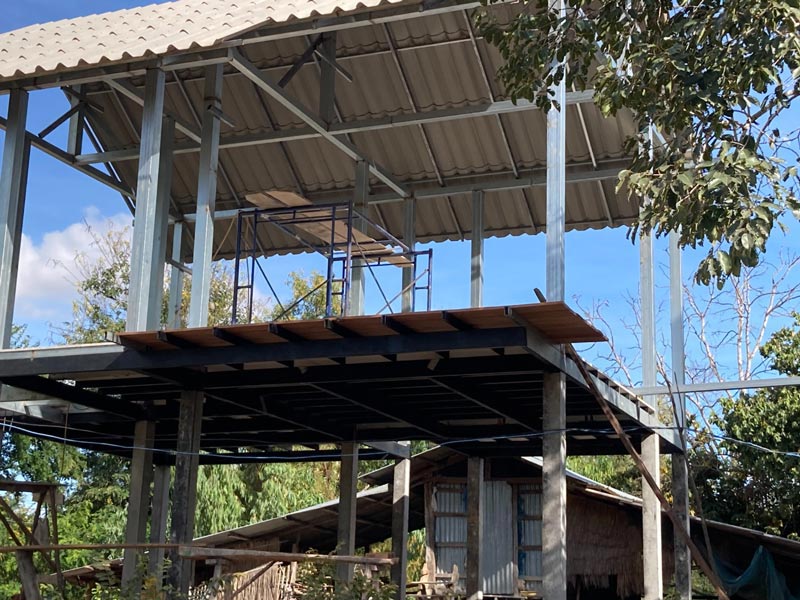 บ้านในสวนชั้นเดียว บ้านในสวนชั้นเดียว