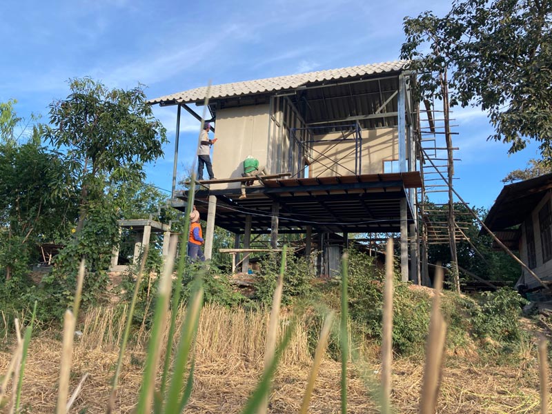 บ้านในสวนชั้นเดียว บ้านในสวนชั้นเดียว