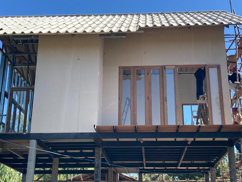 บ้านในสวนชั้นเดียว บ้านในสวนชั้นเดียว