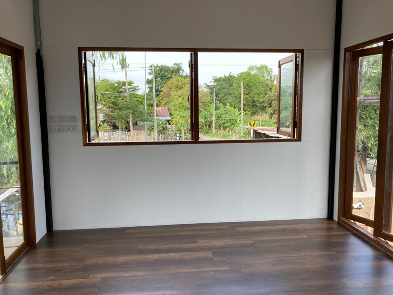 บ้านในสวนชั้นเดียว บ้านในสวนชั้นเดียว