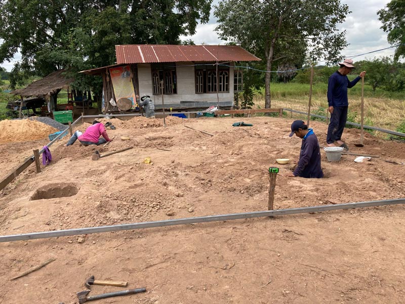 บ้านในสวนชั้นเดียว บ้านในสวนชั้นเดียว