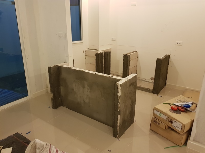 แต่งห้องครัวตัวยูหลังบ้านทาวน์โฮม แต่งห้องครัวตัวยูหลังบ้านทาวน์โฮม