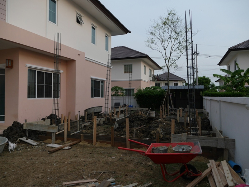 ต่อเติมข้างบ้านเป็นโฮมออฟฟิศ ต่อเติมข้างบ้านเป็นโฮมออฟฟิศ