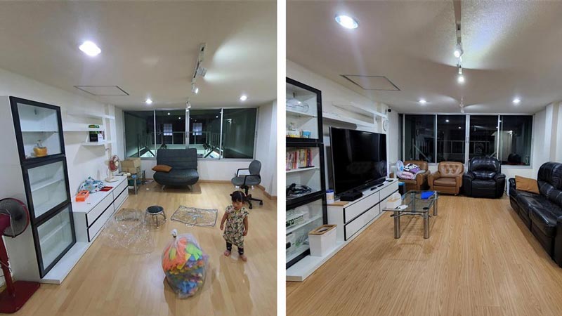 รีโนเวทบ้านตึกแถว 6 ชั้น รีโนเวทบ้านตึกแถว 6 ชั้น