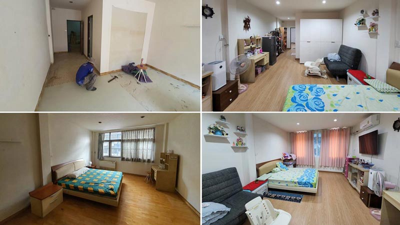 รีโนเวทบ้านตึกแถว 6 ชั้น รีโนเวทบ้านตึกแถว 6 ชั้น