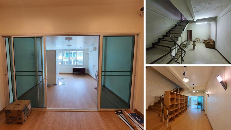 รีโนเวทบ้านตึกแถว 6 ชั้น รีโนเวทบ้านตึกแถว 6 ชั้น