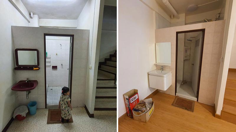 รีโนเวทบ้านตึกแถว 6 ชั้น รีโนเวทบ้านตึกแถว 6 ชั้น