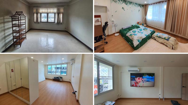 รีโนเวทบ้านตึกแถว 6 ชั้น รีโนเวทบ้านตึกแถว 6 ชั้น