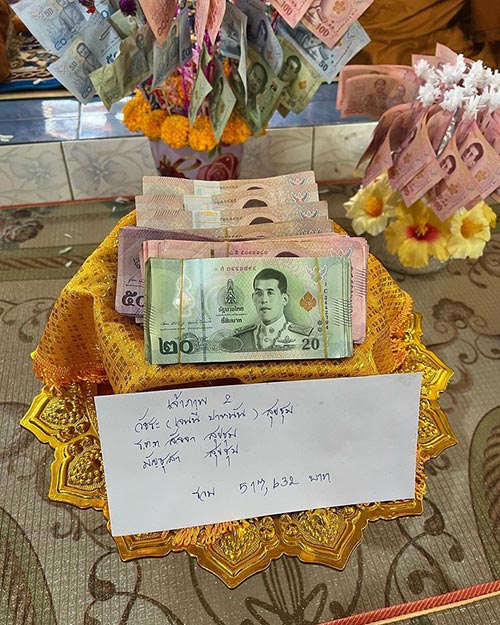 เปิดเลขเด็ดงวดนี้ 1/11/64 จากยอดกฐิน ของดารา ไฮโซ วัดดัง ยอดทำบุญของครอบครัวเจนนี่ปาหนัน