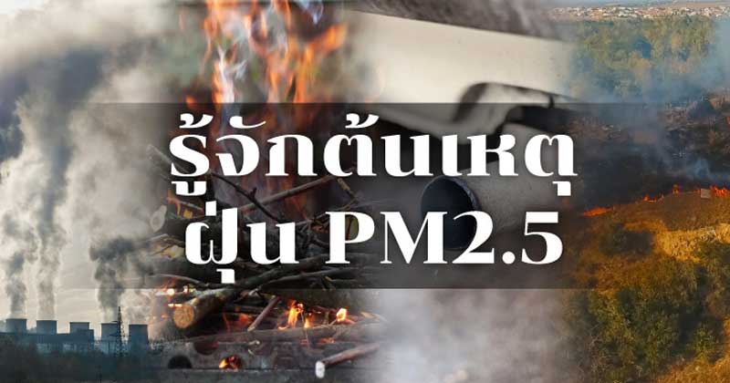 ต้นเหตุ PM2.5 ต้นเหตุ PM2.5