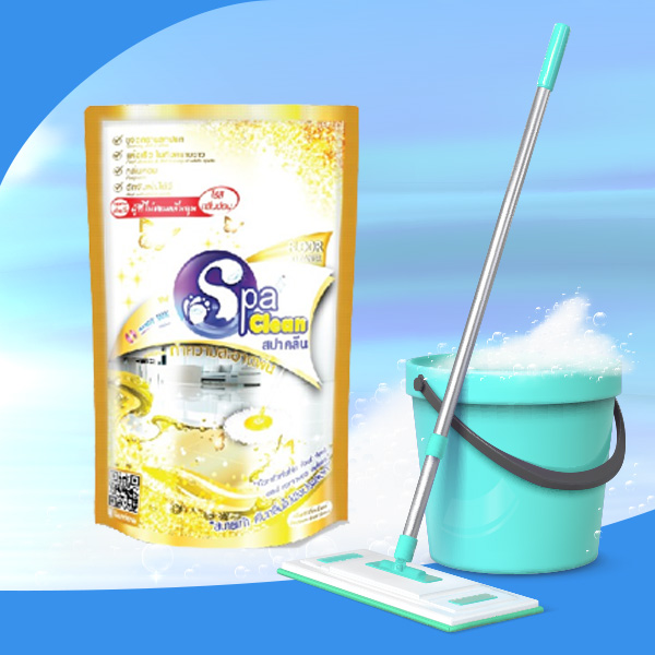 น้ำยาถูพื้นสปาคลีน กลิ่นพรีเมี่ยม โกลด์ น้ำยาถูพื้นสปาคลีน กลิ่นพรีเมี่ยม โกลด์