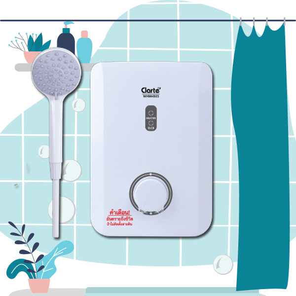 เครื่องทำน้ำอุ่น Clarte\' รุ่น WHM4503 เครื่องทำน้ำอุ่น Clarte\' รุ่น WHM4503