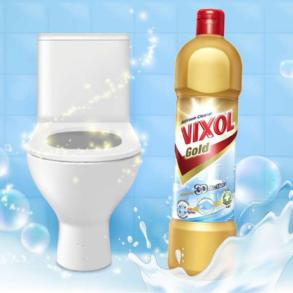 น้ำยาล้างห้องน้ำวิกซอล โกลด์ น้ำยาล้างห้องน้ำวิกซอล โกลด์