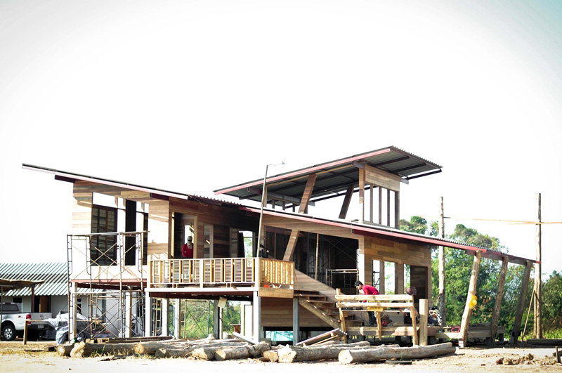 แบบบ้านไม้โมเดิร์น แบบบ้านไม้โมเดิร์น