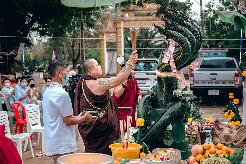 เลขประทัด พิธีบวงสรวงพญานาค 9 เศียร เลขประทัด พิธีบวงสรวงพญานาค 9 เศียร