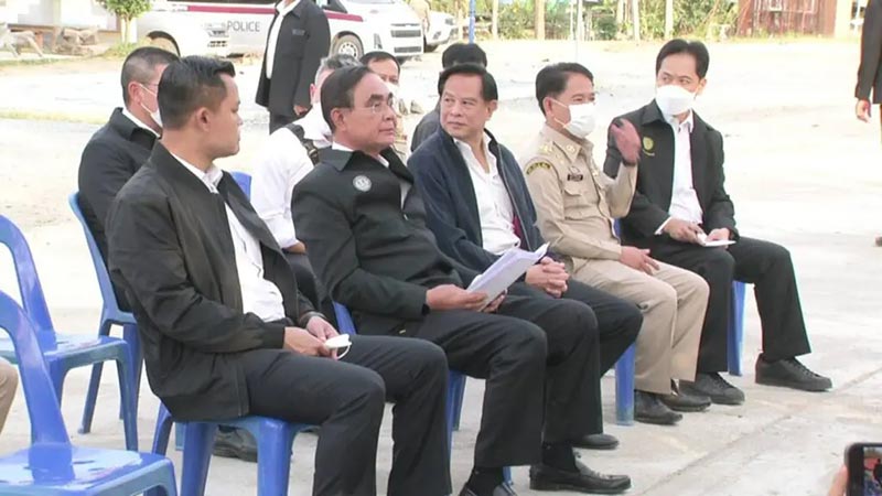 เลขทะเบียนรถนายกฯ ลงพื้นที่ จ.สุพรรณบุรี 1/2/66 นายกฯ ลงพื้นที่ จ.สุพรรณบุรี