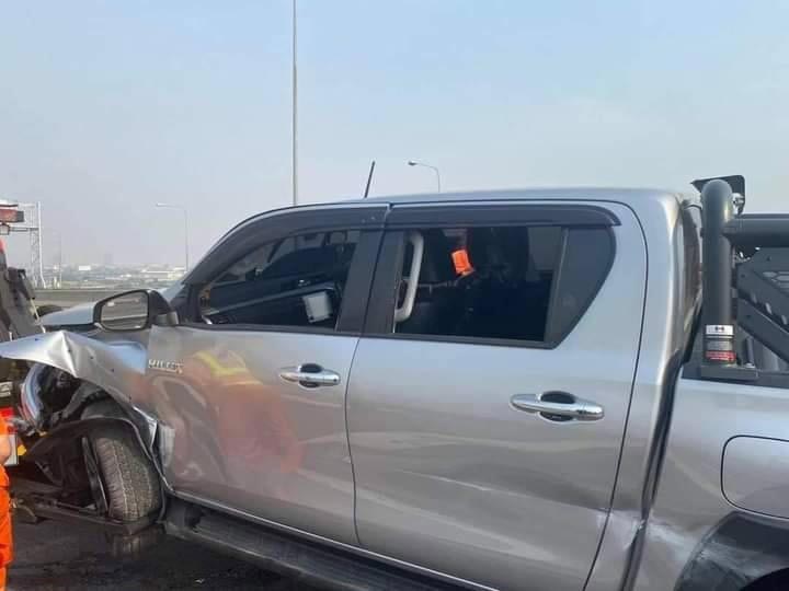 หวยทะเบียนรถกระบะชนขอบทาง 1/3/66 รถเกิดอุบัติเหตุ