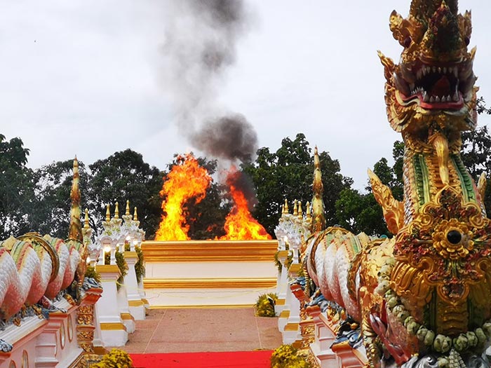 เลขพระราชทานเพลิง หลวงปู่แสง 1/7/66 พระราชทานเพลิง หลวงปู่แสง